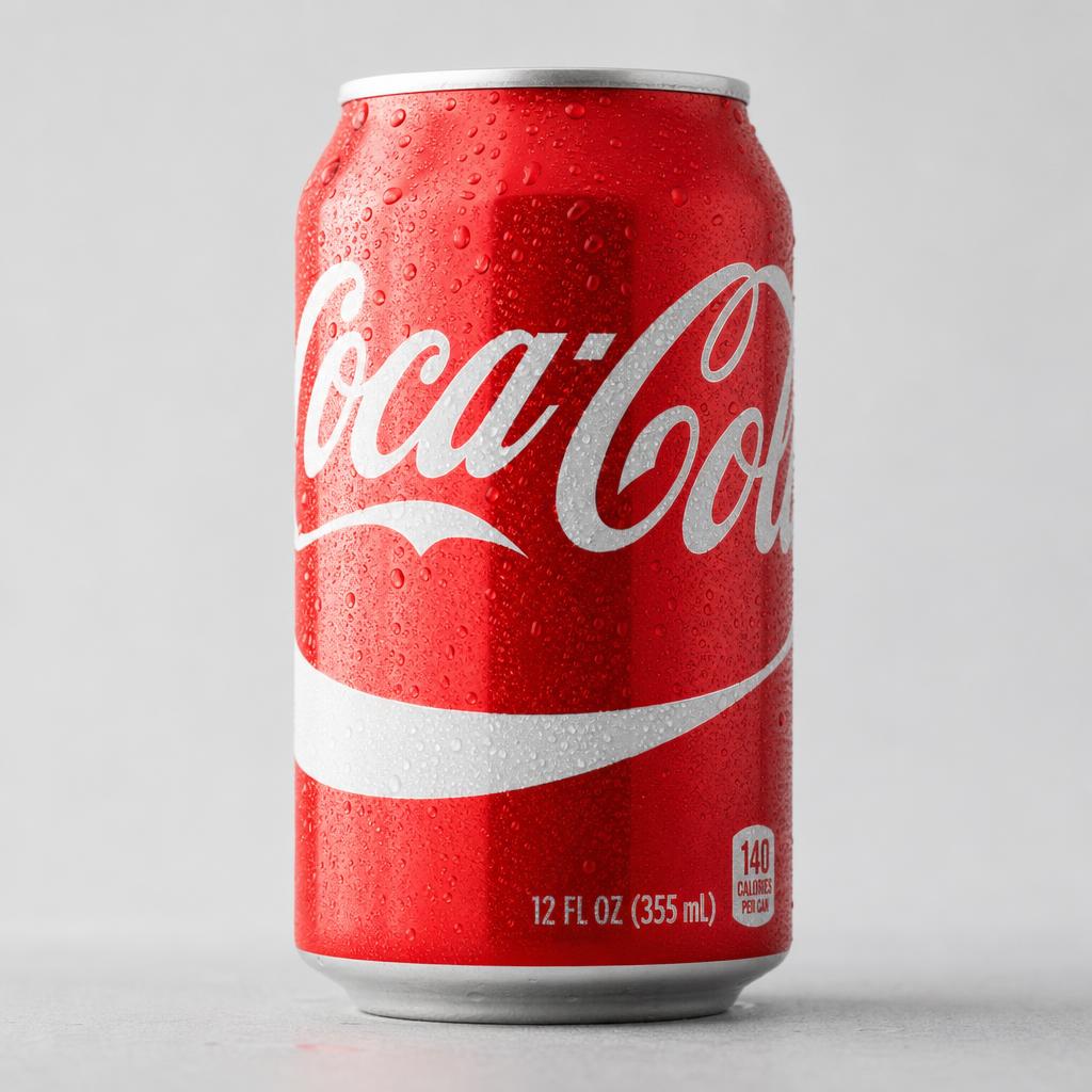 Can of Coca‑Cola soft drink