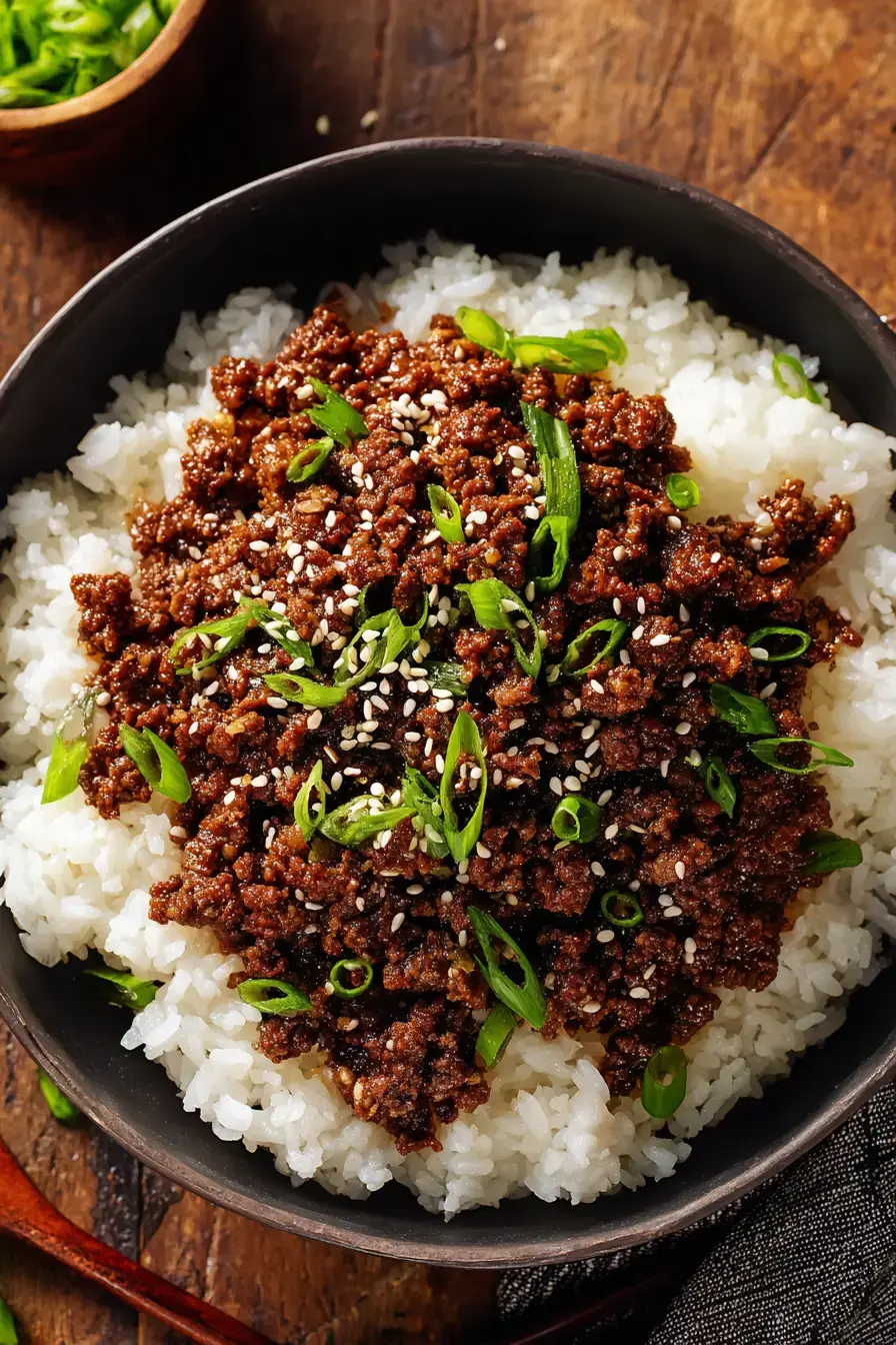 Rice & Beef Bowl