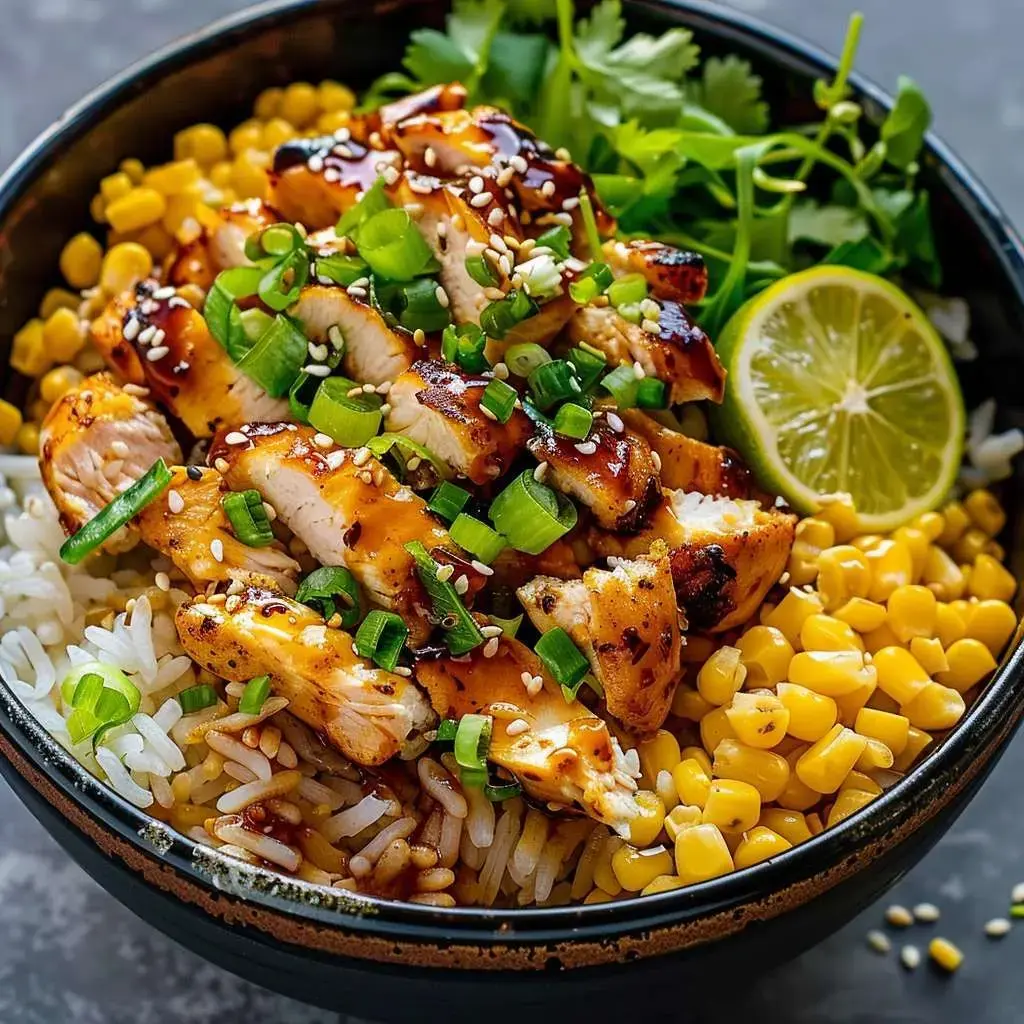Rice & Salmon Bowl